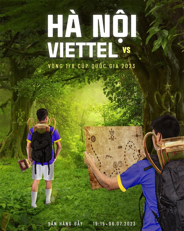 Trực tiếp bóng đá Hà Nội vs Viettel - Vòng 1/8 Cúp quốc gia 2023: 'Quang Hải mới' rực sáng?