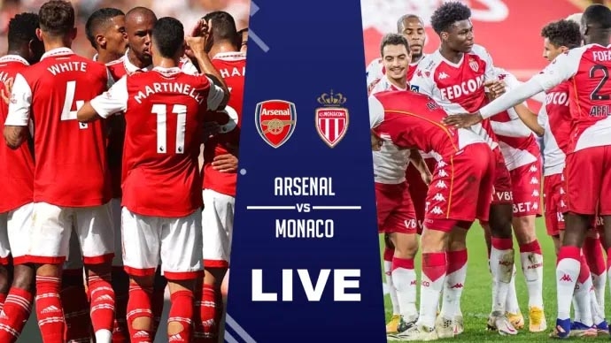 Dự đoán tỷ số Arsenal vs Monaco - Emirates Cup 2023: Pháo thủ áp đảo đội khách