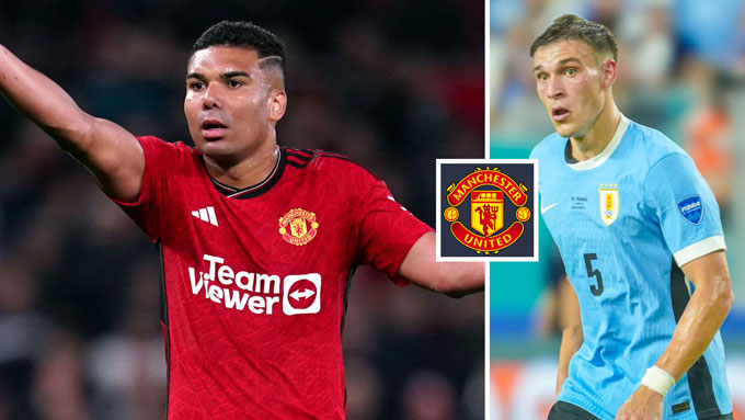 Xác nhận Casemiro rời Old Trafford, Manchester United chính thức hoàn tất thương vụ Manuel Ugarte