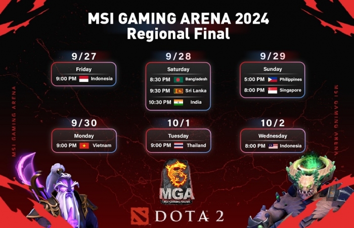 Lịch trình MSI Gaming Arena 2024 đã được công bố - Giải thưởng game