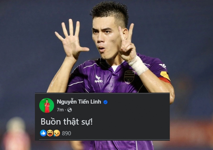 Tiến Linh bất ngờ bị tước danh hiệu vua phá lưới V.League, QBV Việt Nam nói 3 từ khiến NHM xót xa