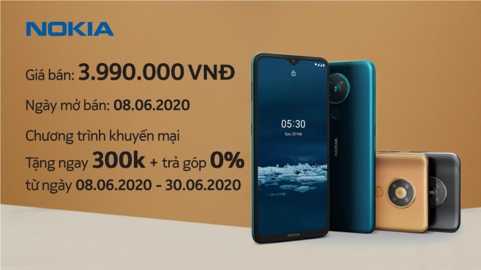 Chương trình khuyến mãi khi mua Nokia 5-3