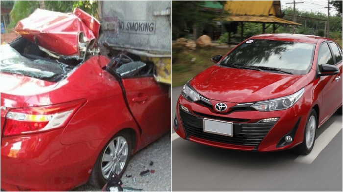 Toyota Vios tai nạn