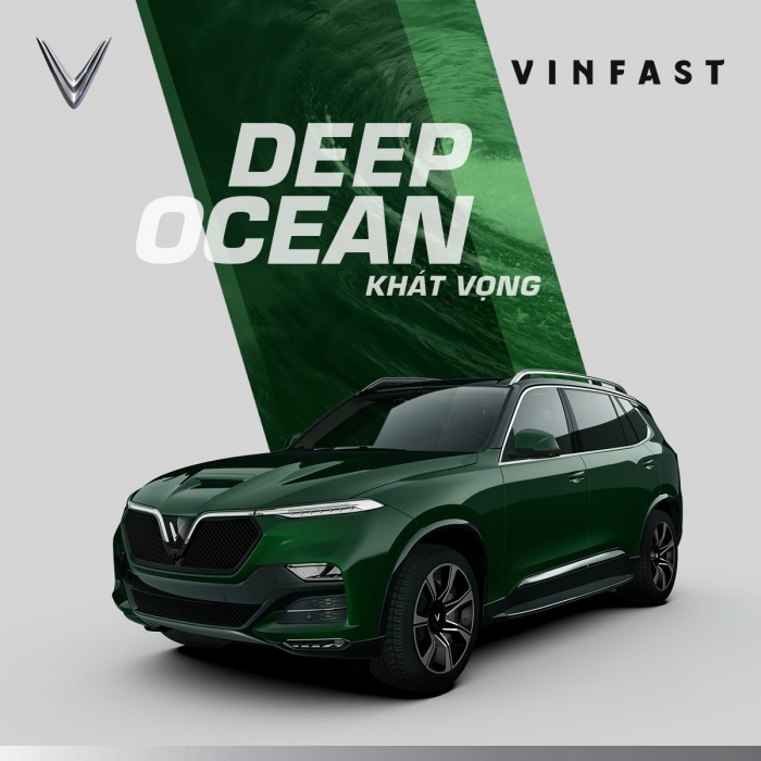 Vinfast President, màu xanh, VINFAST, DEEP OCEAN KHÁT VỌNG