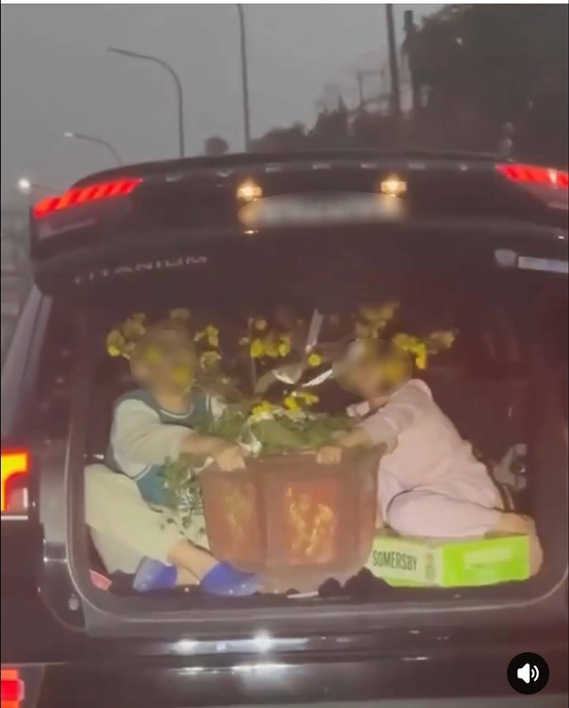 cho-tre-ngoi-sau-cop-xe-1