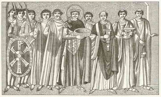 emperor-justinian-and-bishop-maximianus-after-a-mosaic-in-ravenna-124094055-589b3c185f9b5874eedd6fee-15025730