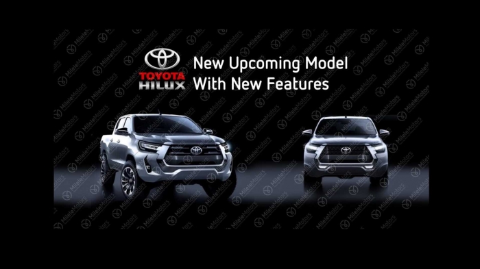 Toyota Hilux lộ thiết kế bản nâng cấp, phần đầu xe gây ấn tượng mạnh vì sự đột phá