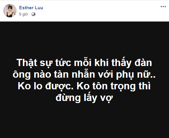 Nửa đêm Hari Won bức xúc đăng đàn: Không lo được, không tôn trọng thì đừng lấy vợ, khiến CĐM xôn xao