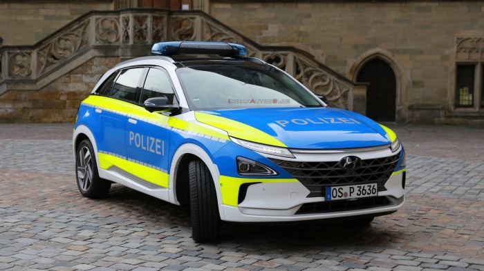 Tiếp bước Toyota, ô tô Hyundai vinh dự được gia nhập lực lượng cảnh sát