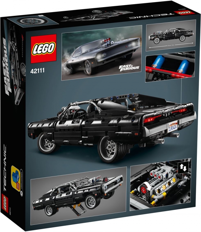 Ô tô của Vin Diesel trong phim Fast & Furious biến thành đồ chơi lego cực kỳ chi tiết