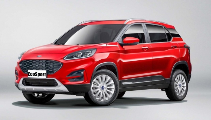 Ford EcoSport 2020 hé lộ ngoại hình đột phá, đi theo thiết kế mái nổi đang vô cùng thịnh hành