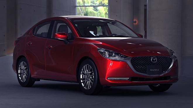 Mazda 2 2020 về đại lý, trang bị và ngoại hình đều ăn đứt Toyota Vios