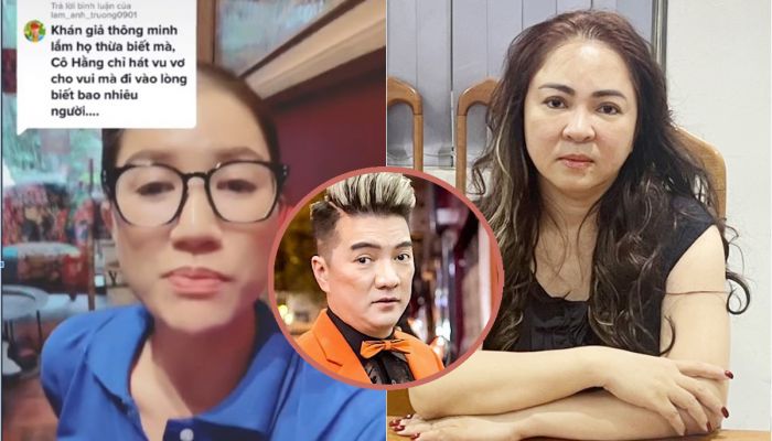 Hết mỉa mai nữ CEO Đại Nam bị bắt giam, Trang Khàn còn mạnh miệng so sánh với  Đàm Vĩnh Hưng