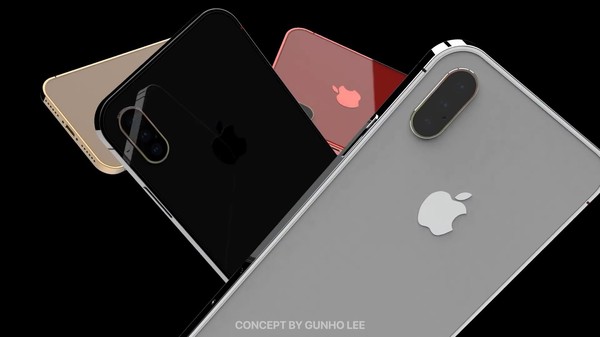 Ngắm iPhone XI đẹp hút hồn với phong cách iPhone 5s, cụm 3 camera sau đặt dọc và cảm biến vân tay siêu âm