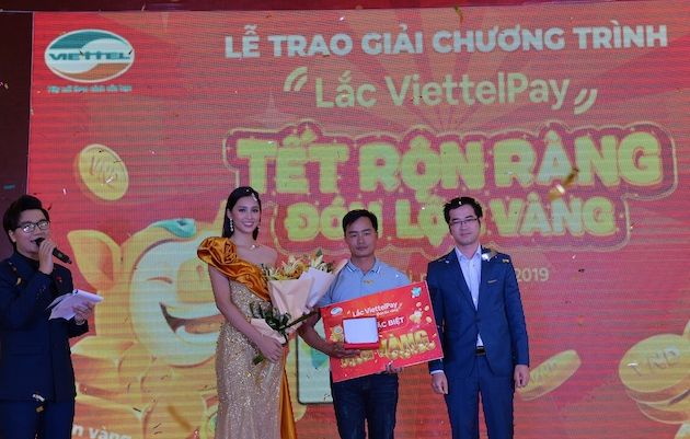 1kg vàng trong chương trình Tết của ViettelPay đã có chủ nhân