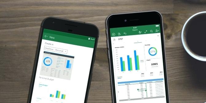 Biến bản in thành bảng trong Excel với ứng dụng Microsoft Excel trên Android 