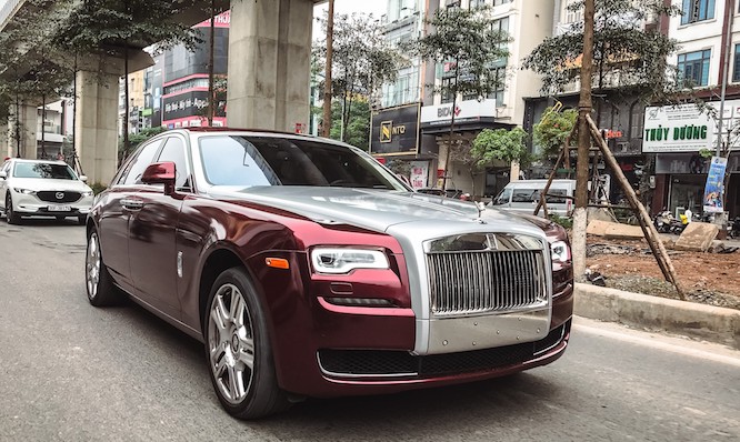 Đại gia Hà thành 'lột xác' Rolls-Royce Ghost bình thường thành chiếc độc nhất Việt Nam