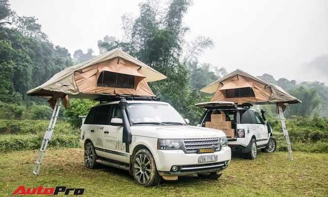 Khám phá món phụ kiện hàng chục triệu đồng gắn nóc Range Rover của ông chủ Trung Nguyên Legend