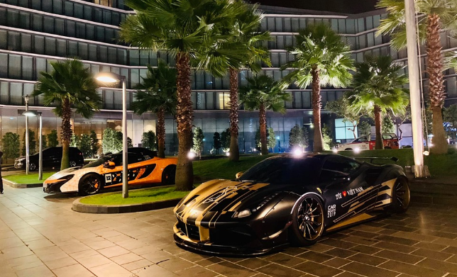 Siêu xe độ Liberty Walk thứ 3 tham dự vào Car Passion 2019, lần này là Ferrari 488 GTB