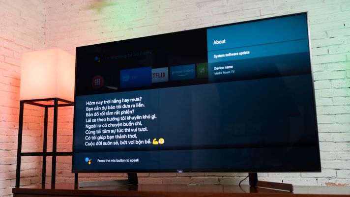 Sony đưa trợ lý ảo Google Assistant lên Android TV