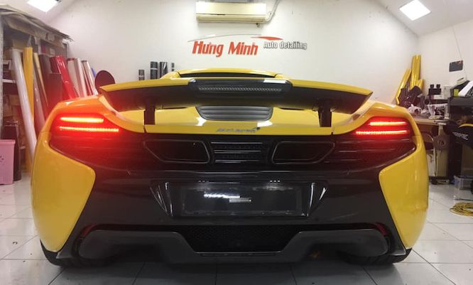 McLaren 650S Spider màu vàng thứ hai tại Việt Nam và lai lịch thú vị