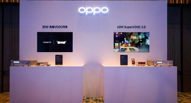 OPPO giới thiệu 3 công nghệ VOOC mới: sạc có dây 65watt, sạc không dây 30watt