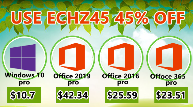 Sở hữu key bản quyền Windows 10 Pro, Office 2019, Office 365 Pro chỉ từ 250.000 đồng