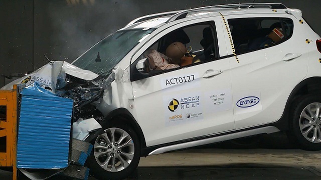 Clip xe VinFast bị 'tra tấn' trong thử nghiệm của ASEAN NCAP