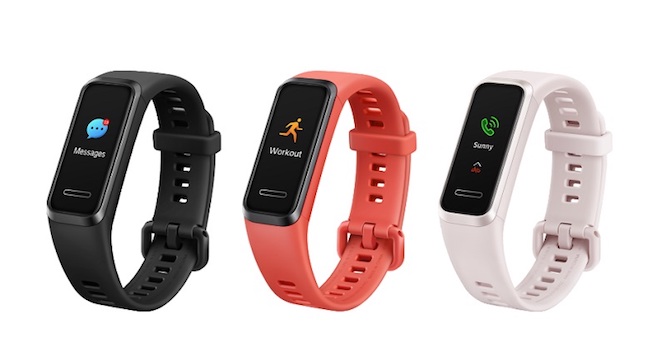 Vòng đeo tay thông minh Huawei Band 4 ra mắt, giá 650.000 đồng