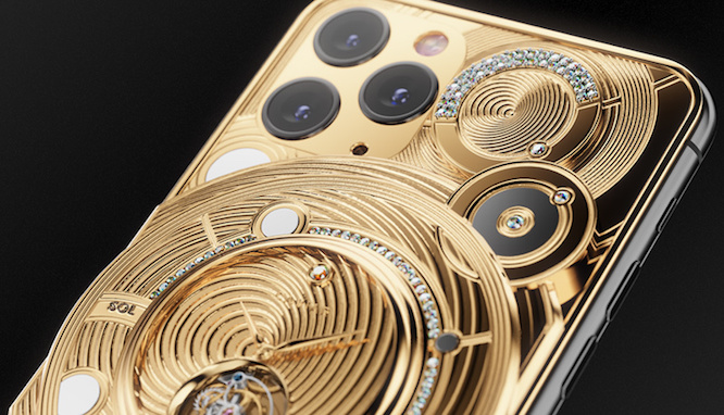 ‘Độ’ nửa kg vàng và 137 viên kim cương, iPhone 11 Pro được hét giá 1,6 tỷ đồng