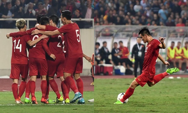Đả bại UAE, Việt Nam xuất sắc giành ngôi đầu bảng của Thái Lan