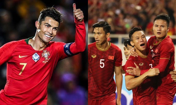 Việt Nam được Ronaldo và Bồ Đào Nha giúp sức trong cuộc đua top 90 BXH FIFA?