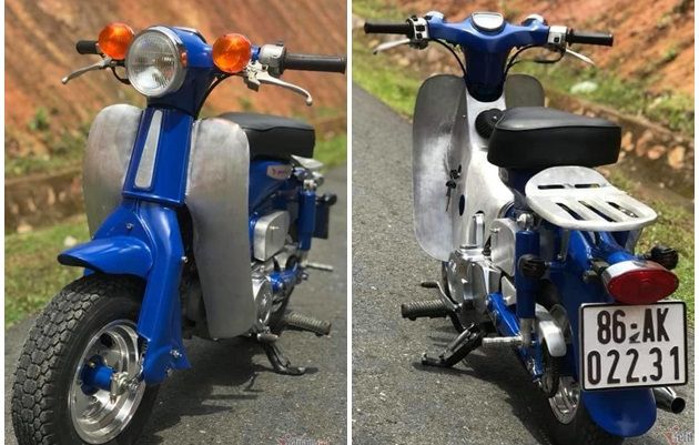 Chiêm ngưỡng ‘cánh én’ Honda Super Cub hơn 4 thập kỷ của tay chơi Bình Thuận