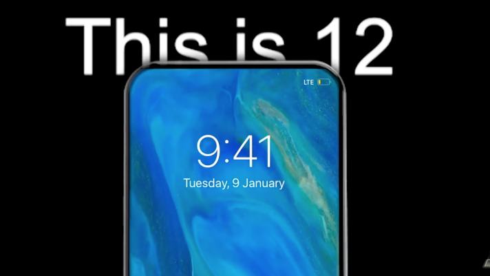 Chiêm ngưỡng iPhone 12 với FaceID ẩn bên trong màn hình, thiết kế giống iPhone 5
