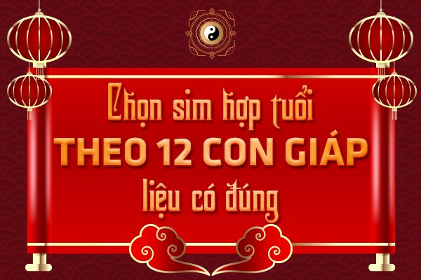 Chọn sim phong thủy hợp tuổi theo 12 con giáp liệu có đúng?