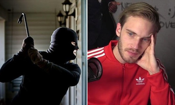 Nhà PewDiePie bị trộm đột nhập, mất hết 90% tài sản giá trị