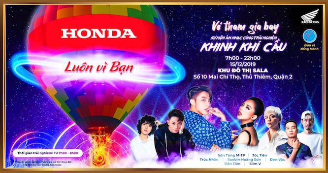 Honda Việt Nam triển khai chuỗi sự kiện 'Đại nhạc hội Khinh khí cầu – Honda Luôn vì bạn'