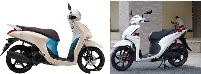 Cùng tầm giá, chọn Honda Vision hay Yamaha Janus?