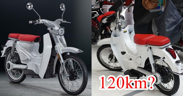 Xuất hiện mẫu xe máy điện nhái Honda Super Cub C125: Chạy được 120 km/lần sạc