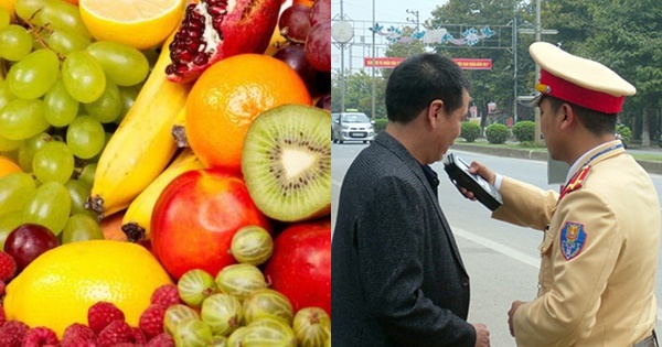 Dương tính với nồng độ cồn do ăn trái cây, uống thuốc ho có bị phạt khi tham gia giao thông? 