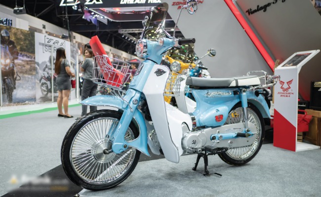 Cận cảnh xe số 'song sinh' với huyền thoại Super Cub mới ra mắt nhưng giá chỉ 23 triệu đồng