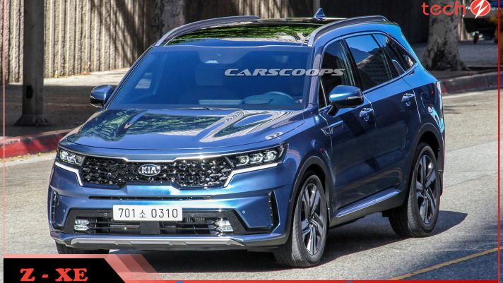 Kia Sorento 2021 lột bỏ hoàn toàn lớp ngụy trang, khoe ngoại hình bắt mắt trên đường phố