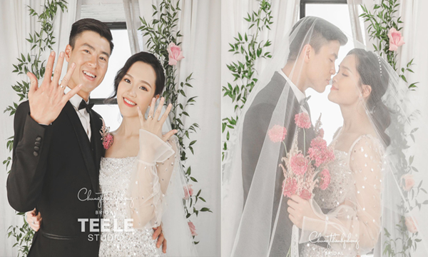 Cặp đôi Duy Mạnh - Quỳnh Anh `tung` ảnh cưới lung linh, dân tình xôn xao vì chi tiết lạ 