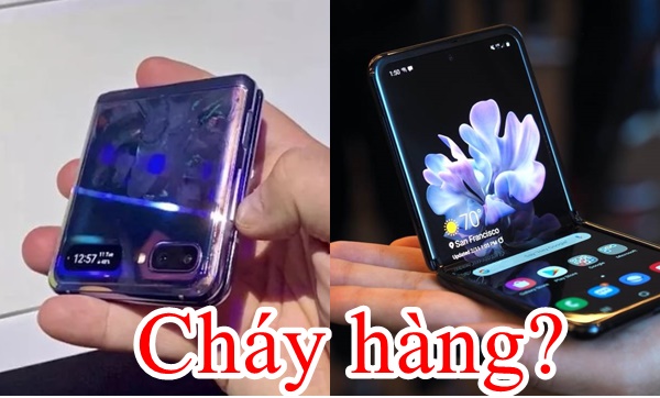 Samsung Galaxy Z Flip cháy hàng khi vừa ra mắt  tạo nên cơn sốt chưa từng có tại Việt Na