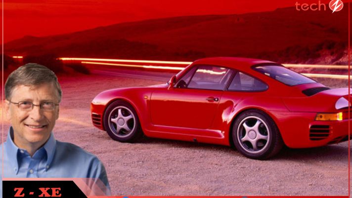 Trước Porsche Taycan, tỷ phú Bill Gates sở hữu những mẫu xe gì?