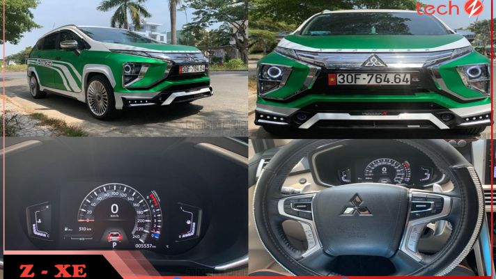 Mitsubishi Xpander độ với dàn đồ chơi khủng lên tới 300 triệu đồng, độc nhất Việt Nam