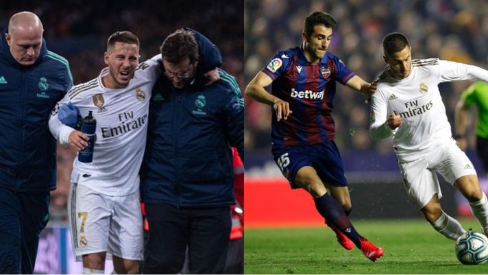 Eden Hazard vỡ xương mắt cá, có nguy cơ phải tạm biệt EURO 2020