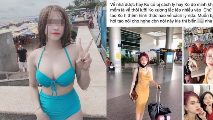 'Chị đẹp' livestream khoe 'chiến tích' trốn cách ly khi trở về Việt Nam từ Hàn Quốc