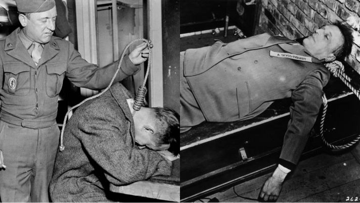 Rùng mình cảnh tay sai của Hitler bị hành quyết sau Thế chiến thứ hai