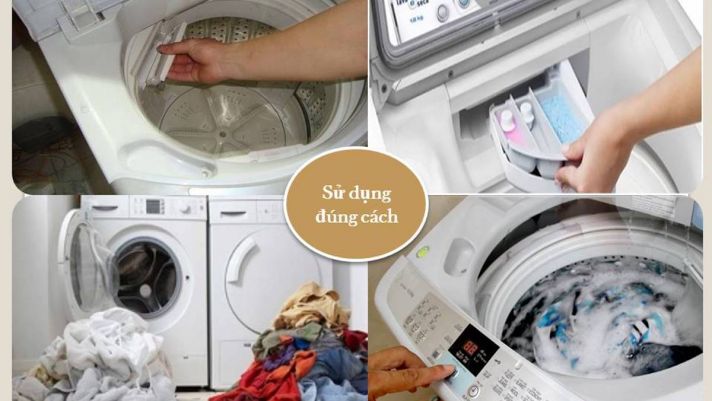Những sai lầm phổ biến khiến máy giặt nhanh giảm tuổi thọ, tiền điện tăng gấp đôi